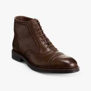 Allen Edmonds Hamilton Weatherproof Oxford Dress Boot - Brown Leather - 8